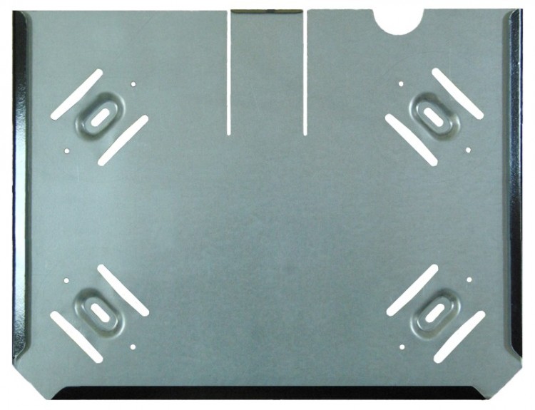 Держатель (карман) для таблички по ДОПОГ 400х300 мм (оцинкованная сталь)