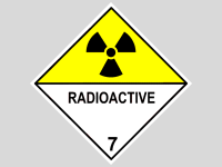 Информационное табло №7 "Радиоактивные материалы"